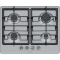 Table de cuisson a gaz - BOSCH Série 4 - 4 foyers - 52 x 58,2 x 4,5 cm - PGP6B5K90 - Inox