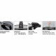 Cuiseur basse pression - GSW - 24 cm - 4 L - Aluminium forgé - Induction - Noir