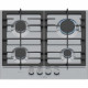 Table de cuisson a gaz - BOSCH Série 6 - 4 foyers - 52 x 58,2 x 4,5 cm - PCP6A5I90 - Inox