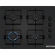 Table de cuisson a gaz - BOSCH Série 2 - 4 foyers - 52 x 59 x 5,4 cm - POP6B6K30 - Noir