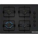 Table de cuisson a gaz - BOSCH Série 2 - 4 foyers - 52 x 59 x 5,4 cm - POP6B6K30 - Noir