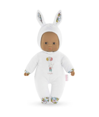Poupon  - COROLLE - Pti'Coeur Lapin Blanc - 30 cm - Des 9 mois