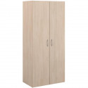 Armoire de chambre - EASY LIFE - Chene - 2 portes - 80,2 x 180 x 49,7 - PARISOT