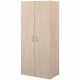 Armoire de chambre - EASY LIFE - Chene - 2 portes - 80,2 x 180 x 49,7 - PARISOT