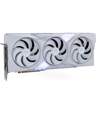 Carte graphique - MSI - GeForce RTX 5080 Gaming Trio OC White - 16 Go - GDDR7 - PCIe Gen 5