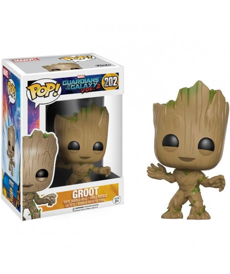Funko Pop! Marvel Les Gardiens de la Galaxie Vol. 2 - Groot 202