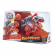 Dinosaure interactif - ZURU - ROBO ALIVE Dino Wars T-Rex - Marche et rugit - Armure défensive - Lance-missile