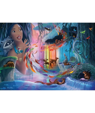 Puzzle 1000 pieces Pocahontas, Collection Disney Princesses, des 14 ans, Disney, 12001344, Ravensburger