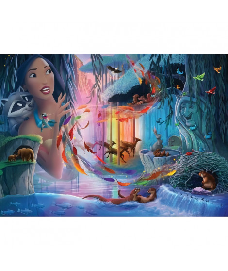 Puzzle 1000 pieces Pocahontas, Collection Disney Princesses, des 14 ans, Disney, 12001344, Ravensburger
