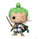 Figurine Funko Pop! Animation: One Piece - Roronoa Zoro - Figurine POP! One Piece, modele Roronoa Zoro de 9 cm