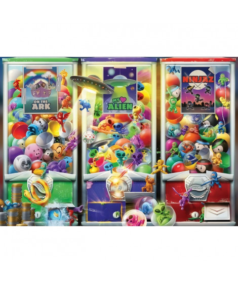 Puzzle 1000 pieces Animaux, aliens et ninjas, des 14 ans, Puzzle de qualité supérieure, Nombreux, 12001482, Ravensburger