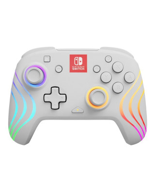 Manette de jeu - PDP - Afterglow Wave - Éclairage RVB - 2100 mAh - Nintendo Switch