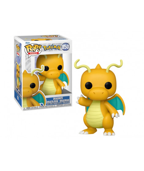 Figurine POKEMON POP Games Dragonite, Dragoran, Dracolosse