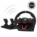 Hori - Volant de course sans fil APEX avec pédales pour PC, PS4 et PS5 - Noir