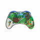 PDP - Minecraft Manette sans fil Realmz pour Nintendo Switch et Switch OLED - Forest Biome - Transparent
