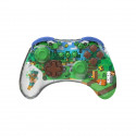 PDP - Minecraft Manette sans fil Realmz pour Nintendo Switch et Switch OLED - Forest Biome - Transparent