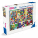 Puzzle 1000 pieces Animaux, aliens et ninjas, des 14 ans, Puzzle de qualité supérieure, Nombreux, 12001482, Ravensburger