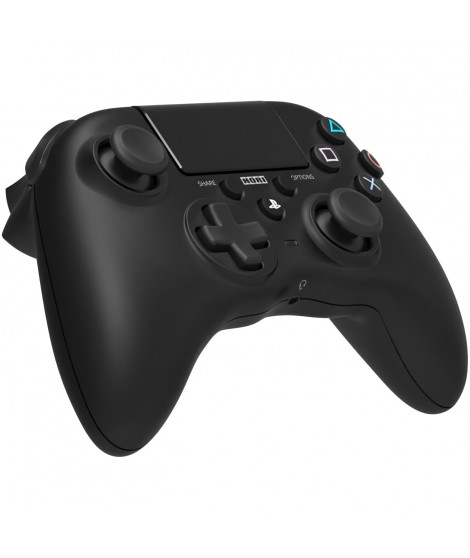 Manette de jeu - HORI - Onyx - Sans fil - Autonomie 6 h - Compatible PS4 et PC