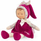 Doudou - COROLLE - Miss Rose Grenadine - 25 cm - senteur vanille - des la naissance
