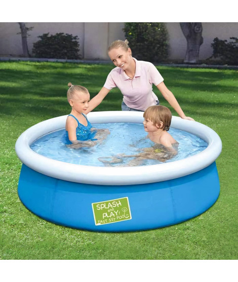 Piscine Gonflable - Bestway - My First Pool - Ø152x38 cm - Tri-tech - 477 L