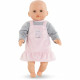 Robe et T-Shirt Bords de Loire - COROLLE - Vetements - Pour Poupon 30cm - Des 18 mois