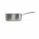 Brigade - Casserole en acier inoxydable 20 cm - LIVOO - MEP161 - Acier inoxydable Triply - Tous feux dont induction - Made in…