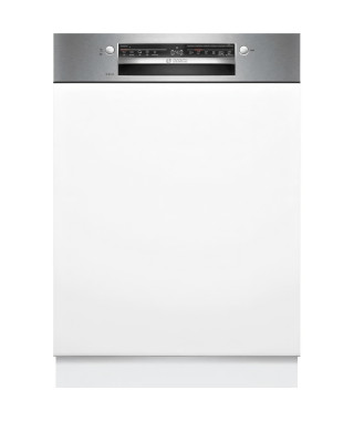 Lave-vaisselle semi-encastrable BOSCH SMI2HTS02E SER2 - 13 couverts - Induction - L60cm - 46 dB - Acier Brossé