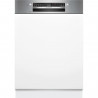 Lave-vaisselle semi-encastrable BOSCH SMI2HTS02E SER2 - 13 couverts - Induction - L60cm - 46 dB - Acier Brossé