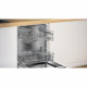 Lave-vaisselle semi-encastrable BOSCH SMI2HTS02E SER2 - 13 couverts - Induction - L60cm - 46 dB - Acier Brossé