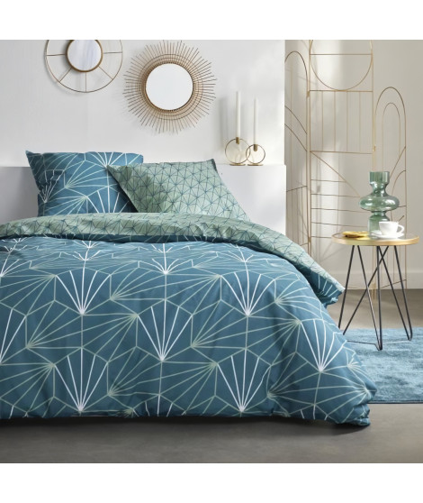 Parure de couette - TODAY - Sunshine 0.13 - 220x240cm - 2 personnes - Imprimée - Coton 57 fils