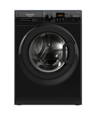 Lave-linge hublot HOTPOINT NS11469FBKFR -  11 kg - Induction - L60cm - 1400 trs/min - Classe A - Noir