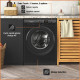 Lave-linge hublot HOTPOINT NS11469FBKFR -  11 kg - Induction - L60cm - 1400 trs/min - Classe A - Noir