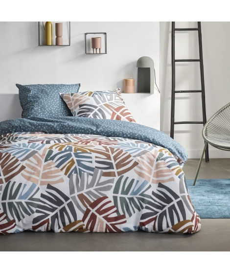 Parure de couette - TODAY - Sunshine 0.18 - 220x240cm - 2 personnes - Imprimée - Coton 57 fils