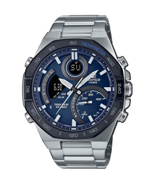 Montre - CASIO - ECB-950DB-2AEF - 51,2mm - Bluetooth - Solaire - Étanche 10 bars