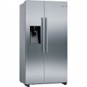 Réfrigérateur américain - BOSCH SER6 - KAD93AIDP - Machine a glaçons - Classe D - 562 L - 178,7 x 90,8 x 70,7 cm - Acier brossé