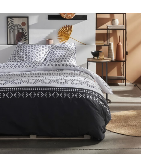 Parure de couette - TODAY - Sunshine 17.17 - 220x240cm - 2 personnes - Imprimée - Coton 57 fils