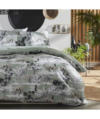 Parure de couette - TODAY - Sunshine 17.21 - 220x240cm - 2 personnes - Imprimée - Coton 57 fils