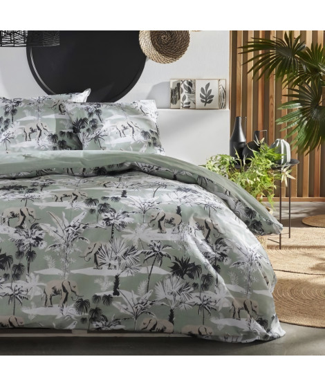 Parure de couette - TODAY - Sunshine 17.21 - 220x240cm - 2 personnes - Imprimée - Coton 57 fils