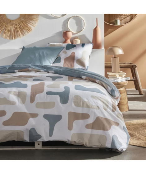 Parure de couette - TODAY - Sunshine 17.29 - 220x240cm - 2 personnes - Imprimée - Coton 57 fils