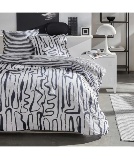 Parure de couette - TODAY - Sunshine 17.31 - 220x240cm - 2 personnes - Imprimée - Coton 57 fils