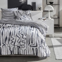 Parure de couette - TODAY - Sunshine 17.31 - 220x240cm - 2 personnes - Imprimée - Coton 57 fils