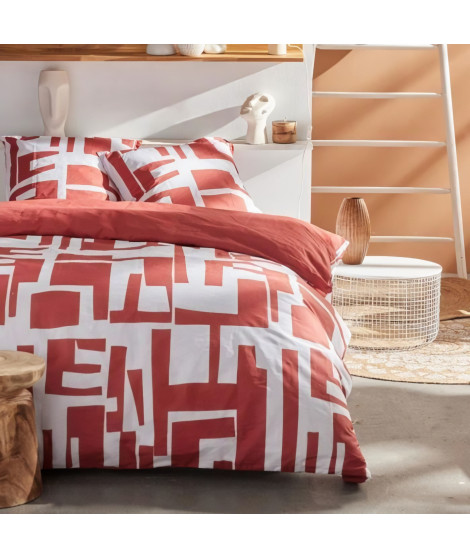Parure de couette - TODAY - Sunshine 17.32 - 240x260cm - 2 personnes - Imprimée - Coton 57 fils