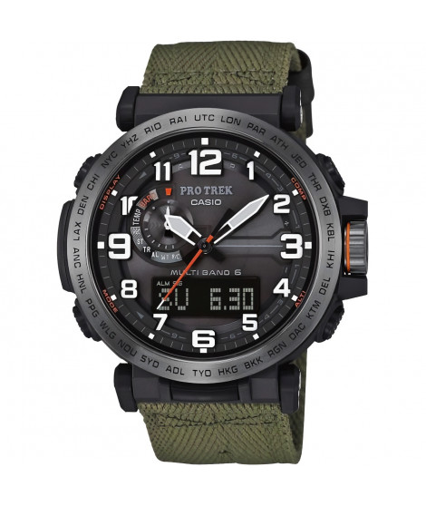 Montre - CASIO - PRW-6600YB-3ER - 51,6mm - Vert