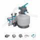 Filtre a sable / pompe de filtration pour piscine jusqu'a 54 m3- Bestway - 8 327 L/h - Avec préfiltre