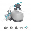 Filtre a sable / pompe de filtration pour piscine jusqu'a 66 m3 - Bestway -11 355 L/h - Avec préfiltre
