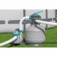 Filtre a sable / pompe de filtration pour piscine jusqu'a 66 m3 - Bestway -11 355 L/h - Avec préfiltre