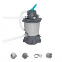 Filtre a sable / pompe de filtration pour piscine jusqu'a 18 m3- Bestway - 3 596 L/h - Avec préfiltre