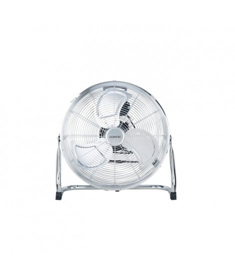 Ventilateur industriel de sol - Brasseur d'air - OCEANIC - 120 W - 3 vitesses - Ø 45 cm - Chromé