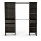 Kit dressing extensible - MIAMI - Chene Waterford - 191,8 x 50 x 204,5 cm - DEMEYERE