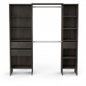 Kit dressing extensible - MIAMI - Chene Waterford - 191,8 x 50 x 204,5 cm - DEMEYERE